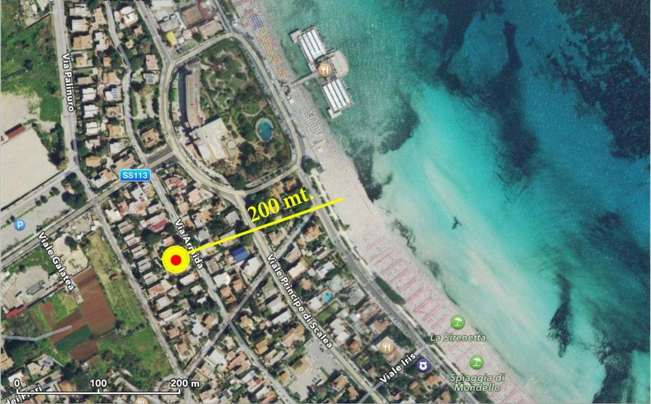 Villino Armida Villa Mondello Ngoại thất bức ảnh